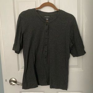 Banana Republic ELBOW-SLEEVE HENLEY